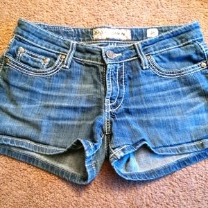 Bke Starlite Jean Shorts.
